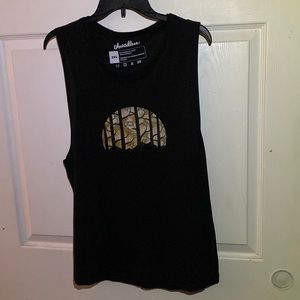 *Like New* Threadless Black Owl Books Trees Tank Size 2XL